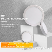 Plastic LED surface panel light